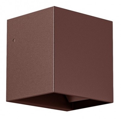 Φωτιστικό Επίτοιχο Απλίκα LED 9W 230V 750lm CCT Αλουμινίου Σκουριά IP65 17-05202-4